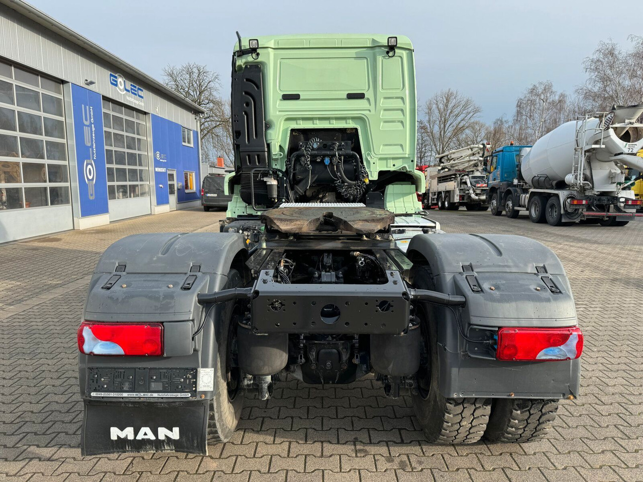 MAN TGS 18.510 4x4 SZM - Kipphyd. Blatt Luft - Tracteur routier: photos 5 MAN TGS 18.510 4x4 SZM - Kipphyd. Blatt Luft - Tracteur routier: photos 5