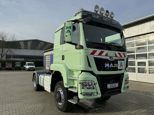 MAN TGS 18.510 4x4 SZM - Kipphyd. Blatt Luft - Tracteur routier: photos 1 MAN TGS 18.510 4x4 SZM - Kipphyd. Blatt Luft - Tracteur routier: photos 1