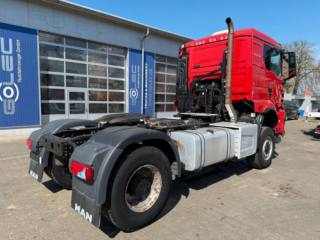 MAN TGS 18.510 4x4 SZM - Kipphyd. Blatt Luft Pritard - Tracteur routier: photos 3 MAN TGS 18.510 4x4 SZM - Kipphyd. Blatt Luft Pritard - Tracteur routier: photos 3