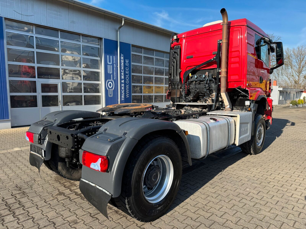 MAN TGS 18.510 4x4 SZM - Kipphyd. Blatt Luft Pritard - Tracteur routier: photos 4 MAN TGS 18.510 4x4 SZM - Kipphyd. Blatt Luft Pritard - Tracteur routier: photos 4