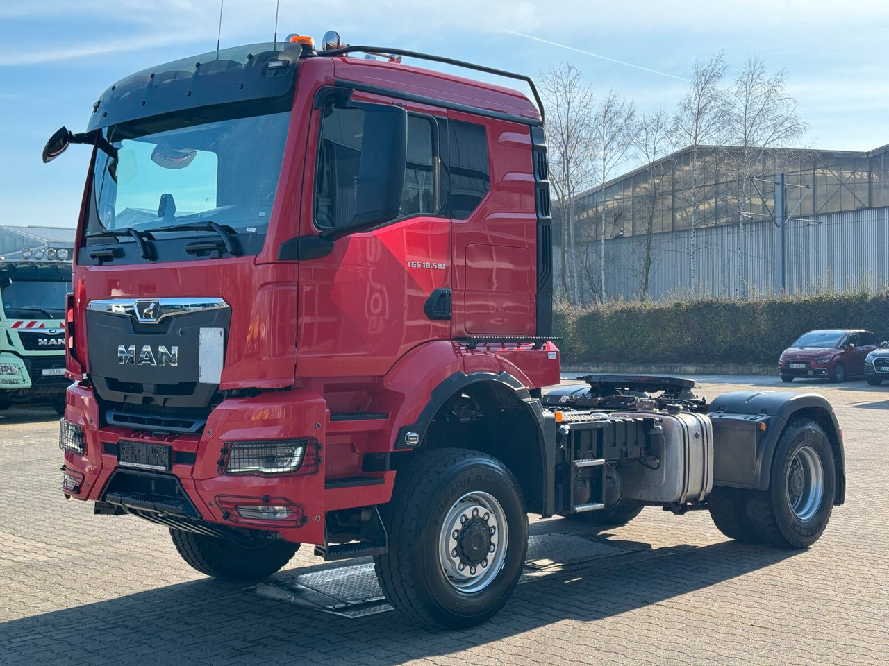 MAN TGS 18.510 4x4 SZM - Kipphyd. Blatt Luft Pritard - Tracteur routier: photos 2 MAN TGS 18.510 4x4 SZM - Kipphyd. Blatt Luft Pritard - Tracteur routier: photos 2