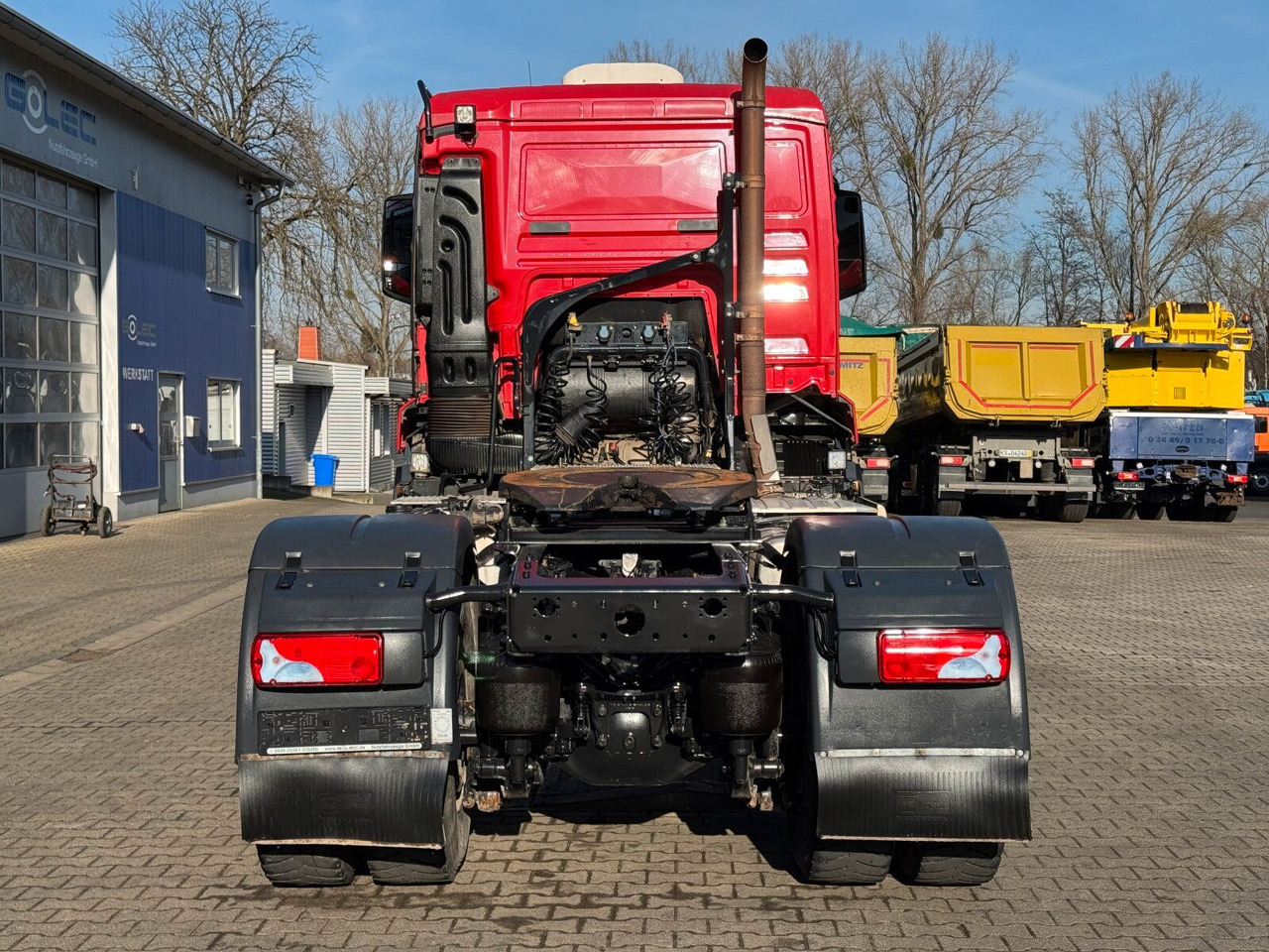 MAN TGS 18.510 4x4 SZM - Kipphyd. Blatt Luft Pritard - Tracteur routier: photos 5 MAN TGS 18.510 4x4 SZM - Kipphyd. Blatt Luft Pritard - Tracteur routier: photos 5