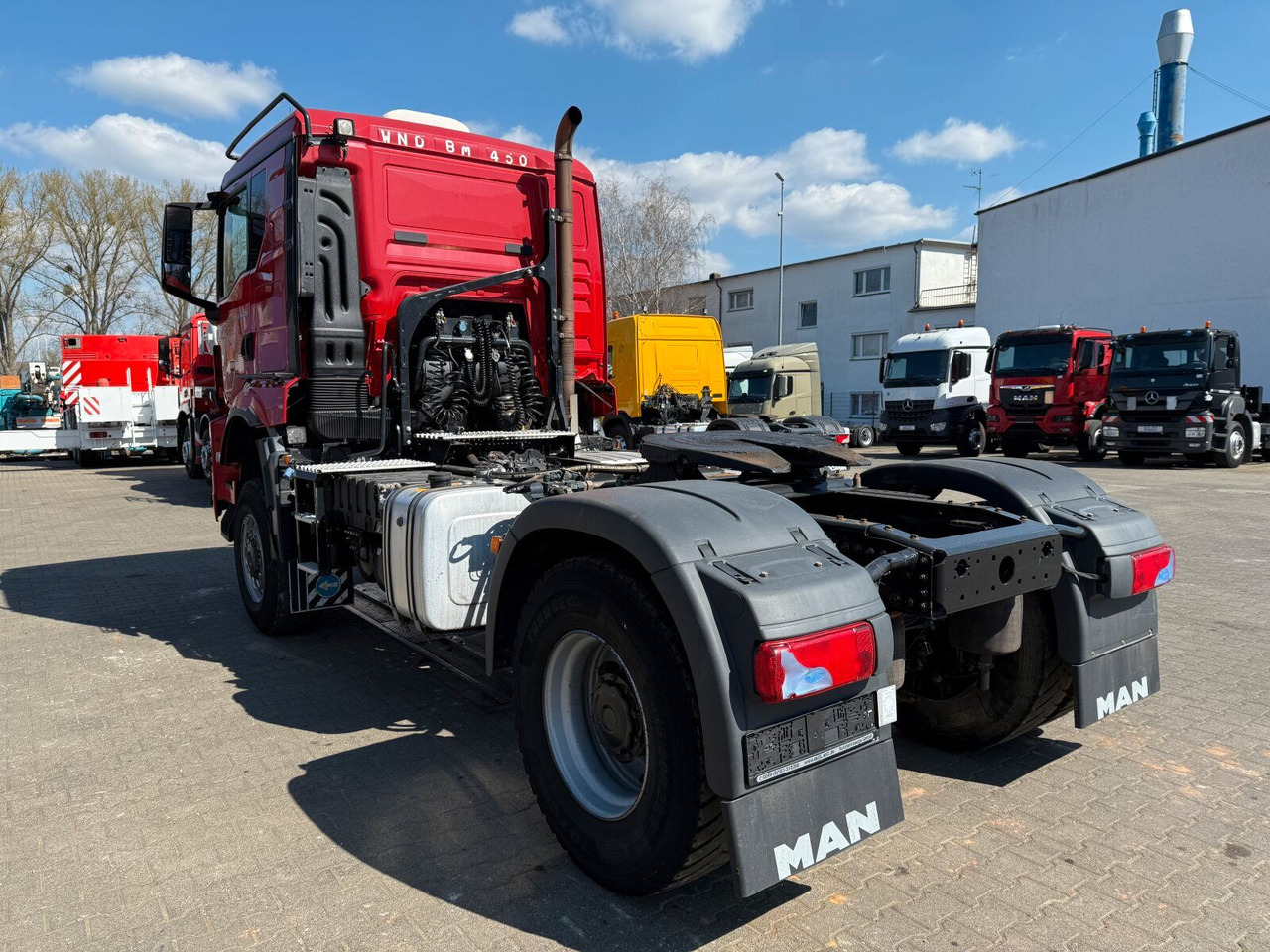 MAN TGS 18.510 4x4 SZM - Kipphyd. Blatt Luft Pritard - Tracteur routier: photos 5 MAN TGS 18.510 4x4 SZM - Kipphyd. Blatt Luft Pritard - Tracteur routier: photos 5