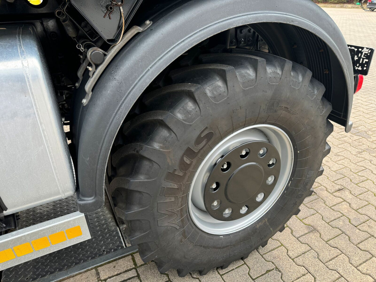 Camion benne Unimog U430 Kipper mit Reifendruckregelanlage: photos 28