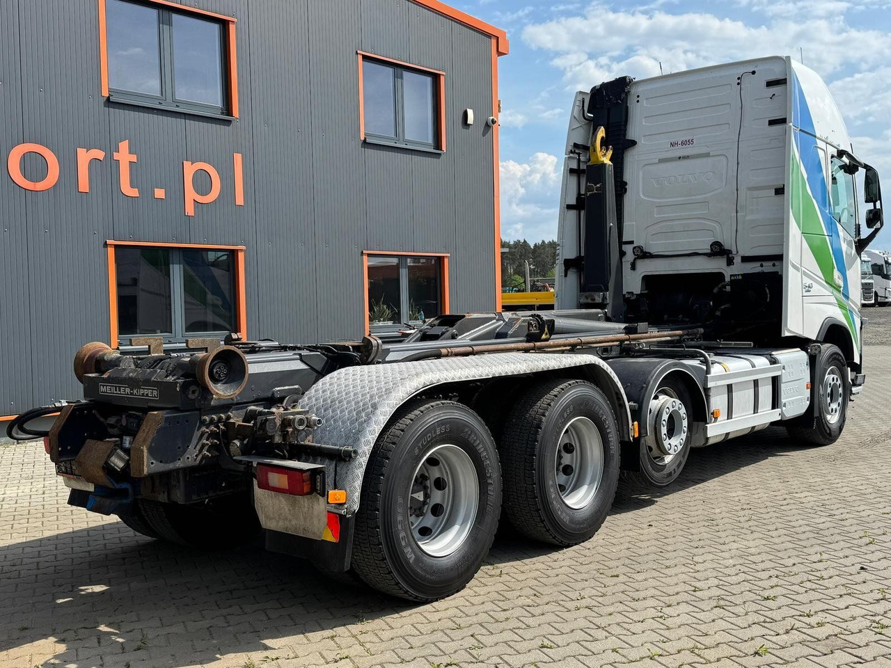 Volvo FH 540 8x4 Abrollkipper MEILLER RK 26.67 - Camion ampliroll: photos 5 Volvo FH 540 8x4 Abrollkipper MEILLER RK 26.67 - Camion ampliroll: photos 5
