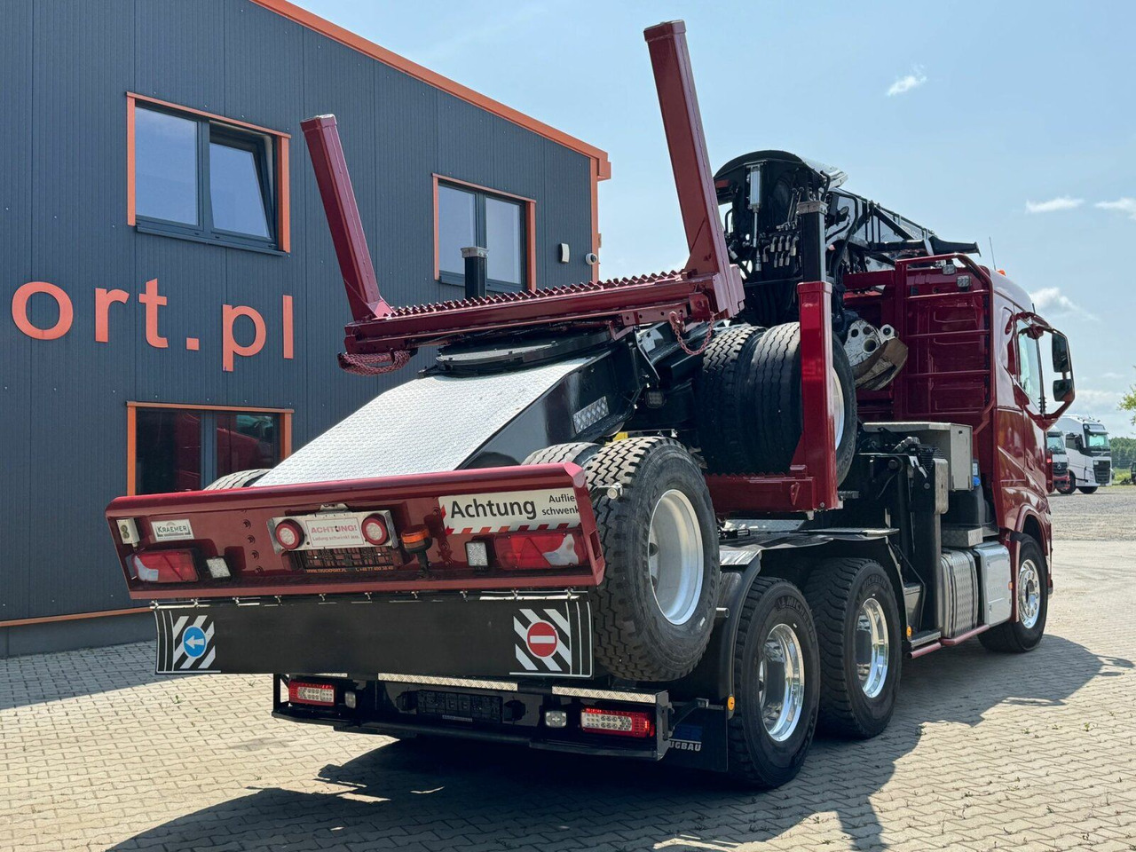 Volvo FH 550 6x4 Holztransporter Lang mit Kran Euro 6E - Camion grumier, Camion grue: photos 5 Volvo FH 550 6x4 Holztransporter Lang mit Kran Euro 6E - Camion grumier, Camion grue: photos 5