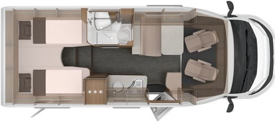 Knaus L!VE TI 650 MEG 180 PS-Automatik - Camping-car profilé: photos 1 Knaus L!VE TI 650 MEG 180 PS-Automatik - Camping-car profilé: photos 1
