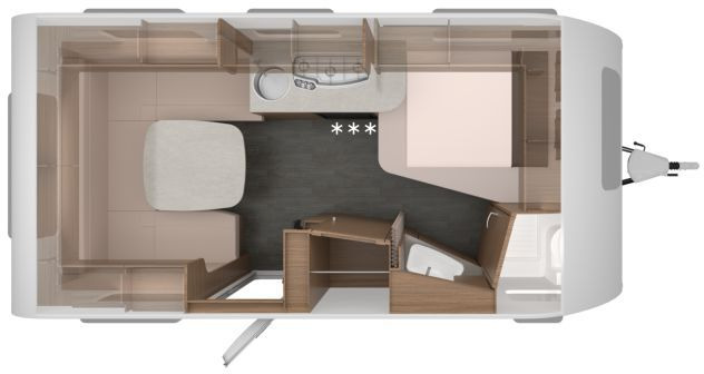 Knaus Sport 450 FU Design Paket - Caravane: photos 2 Knaus Sport 450 FU Design Paket - Caravane: photos 2