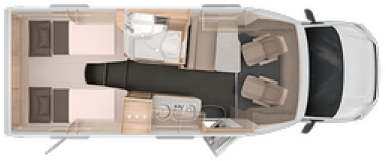 Knaus Van TI Plus 650 MEG Platinum Selection Allrad An - Camping-car profilé: photos 2 Knaus Van TI Plus 650 MEG Platinum Selection Allrad An - Camping-car profilé: photos 2