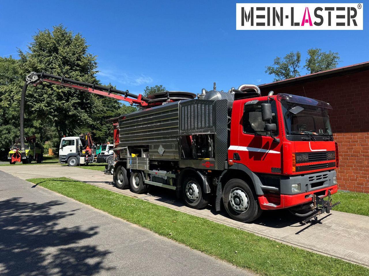 DAF Saug/Spülkombi Cappellotto Wittig/Uraca - Camion hydrocureur: photos 1 DAF Saug/Spülkombi Cappellotto Wittig/Uraca - Camion hydrocureur: photos 1
