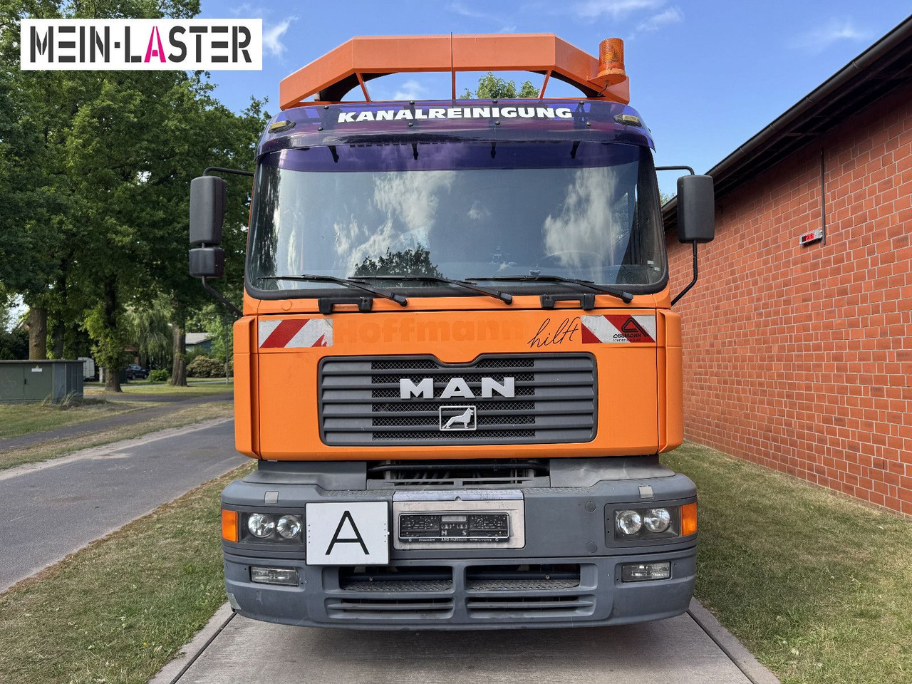 MAN FE 410 Assmann Saug HD Spüler Recycling + FB. - Camion hydrocureur: photos 2 MAN FE 410 Assmann Saug HD Spüler Recycling + FB. - Camion hydrocureur: photos 2