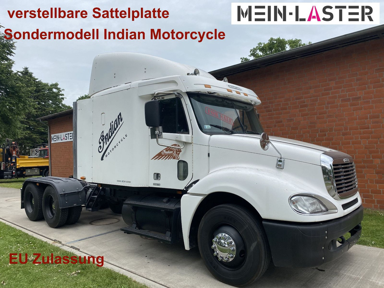 Freightliner Indian Motorcycle verst. Sattelplatte EU Zulassu - Tracteur routier: photos 1 Freightliner Indian Motorcycle verst. Sattelplatte EU Zulassu - Tracteur routier: photos 1