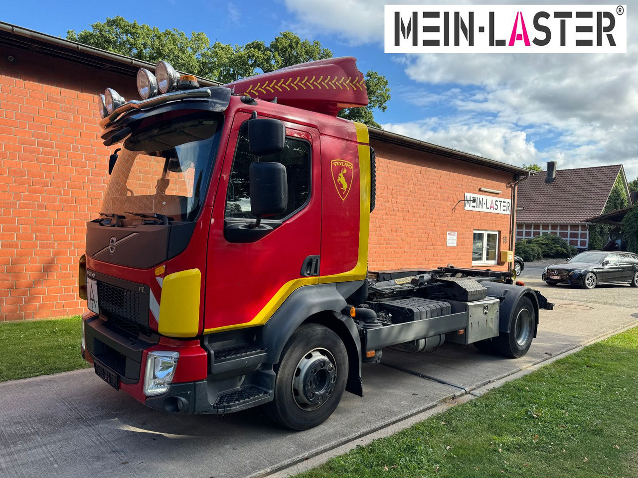 Volvo FL 250 Palfinger T10Duo City + StandardContainer - Camion ampliroll: photos 3 Volvo FL 250 Palfinger T10Duo City + StandardContainer - Camion ampliroll: photos 3