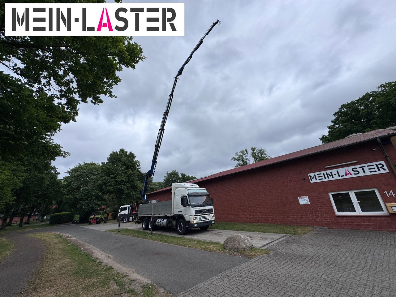 Volvo FM12 380 PK 27000D 24,5m 5+6 Deutscher LKW - Camion grue: photos 2 Volvo FM12 380 PK 27000D 24,5m 5+6 Deutscher LKW - Camion grue: photos 2