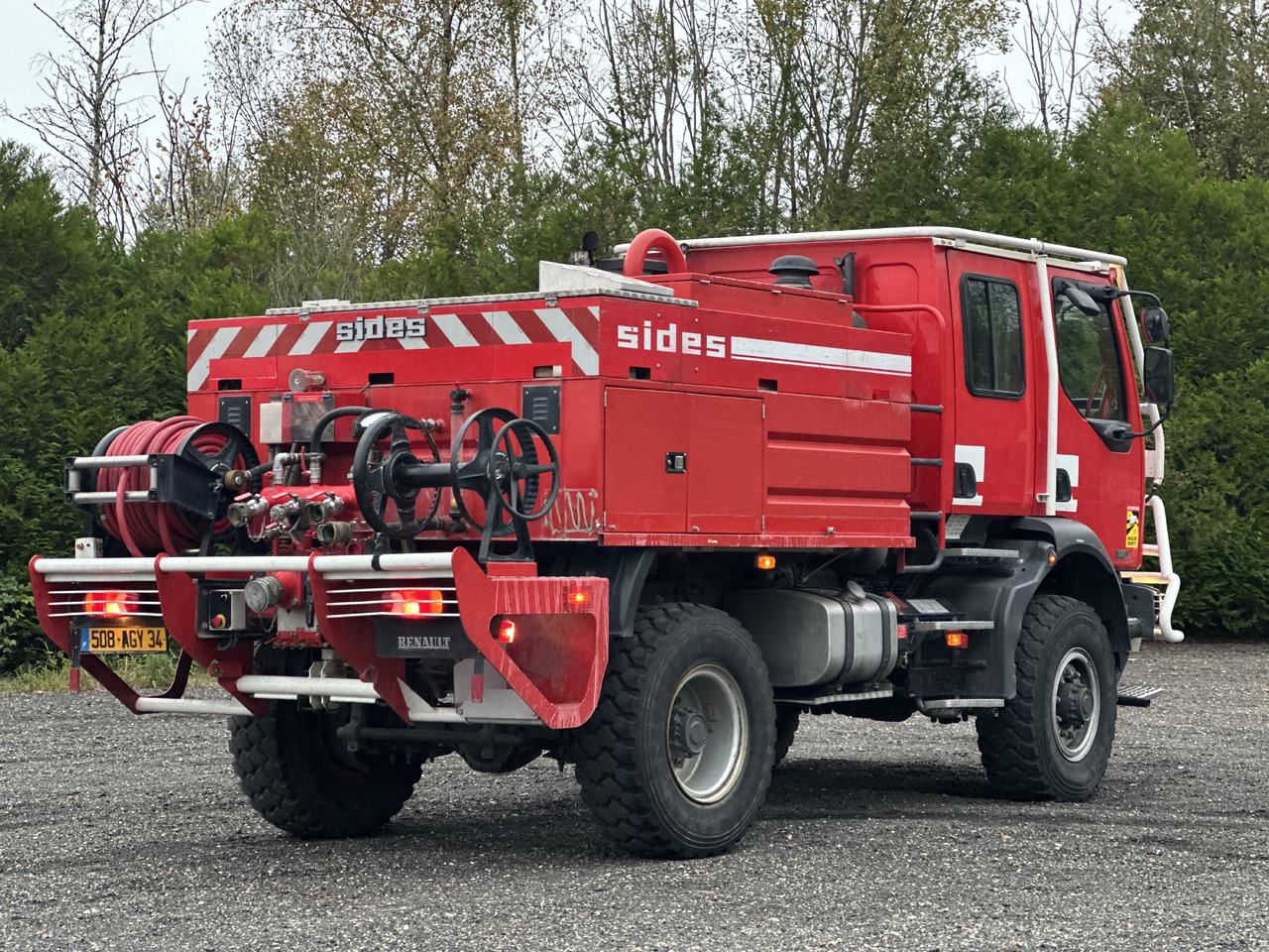 Camion de pompier RENAULT Midlum 220 4x4: photos 7