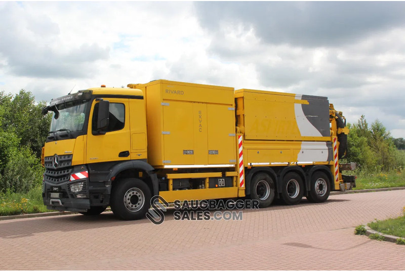 Mercedes-Benz Arocs 2017 RIVARD EXVAC Suction Excavator - Camion hydrocureur: photos 1 Mercedes-Benz Arocs 2017 RIVARD EXVAC Suction Excavator - Camion hydrocureur: photos 1