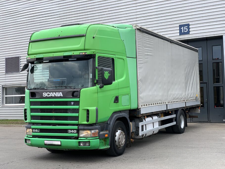 SCANIA 114L 340 - Camion à rideaux coulissants: photos 3 SCANIA 114L 340 - Camion à rideaux coulissants: photos 3