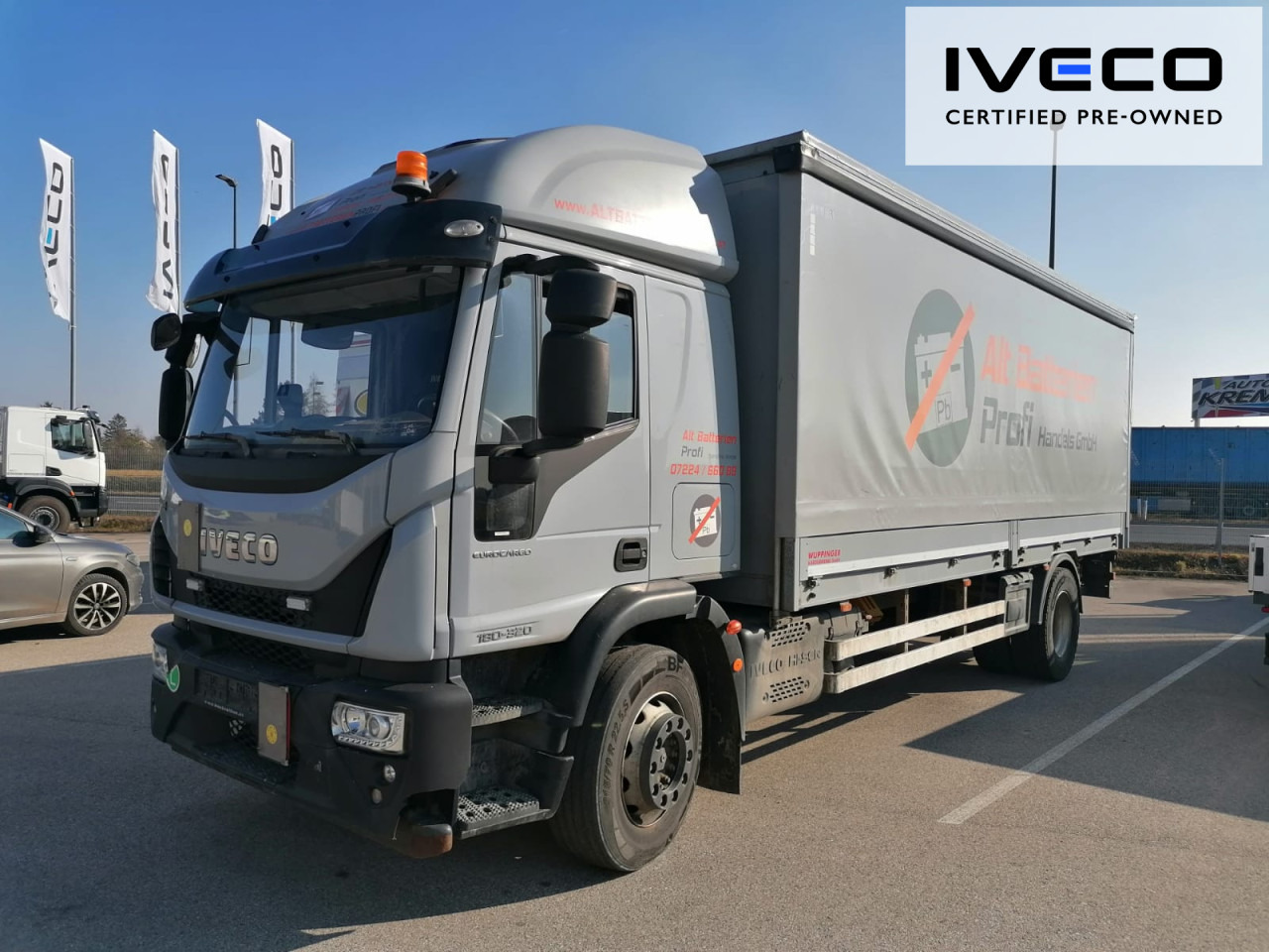 IVECO Eurocargo ML180E32/PEVI_C Euro6 Klima Luftfeder ZV - Camion à rideaux coulissants: photos 3 IVECO Eurocargo ML180E32/PEVI_C Euro6 Klima Luftfeder ZV - Camion à rideaux coulissants: photos 3