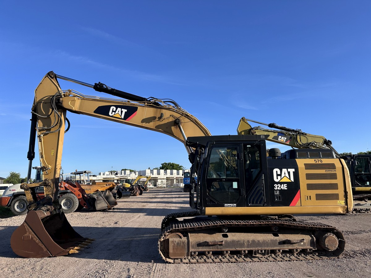 CATERPILLAR 324 E LN Deutsche Maschine! Top !!! - Pelle sur chenille: photos 1 CATERPILLAR 324 E LN Deutsche Maschine! Top !!! - Pelle sur chenille: photos 1