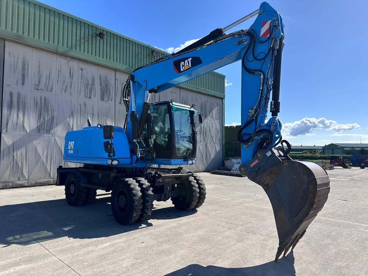 CATERPILLAR M 316 D Oil Quick OQ 65 Deutsche Maschine Top ! - Pelle sur pneus: photos 2 CATERPILLAR M 316 D Oil Quick OQ 65 Deutsche Maschine Top ! - Pelle sur pneus: photos 2