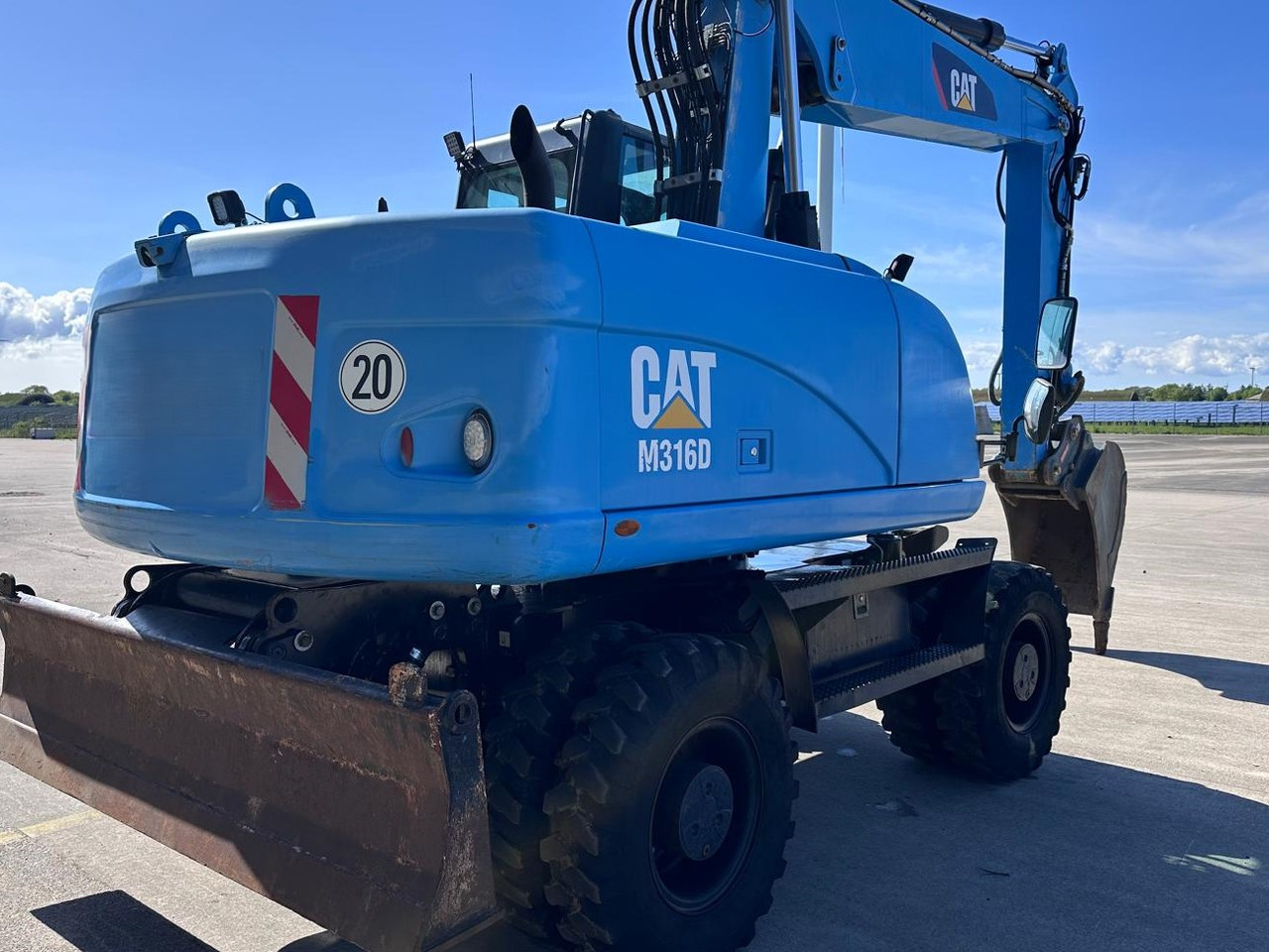 CATERPILLAR M 316 D Oil Quick OQ 65 Deutsche Maschine Top ! - Pelle sur pneus: photos 4 CATERPILLAR M 316 D Oil Quick OQ 65 Deutsche Maschine Top ! - Pelle sur pneus: photos 4