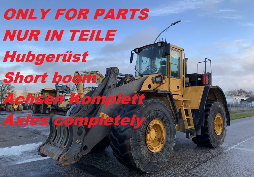 Volvo L220 E-F Achse - Axle - Hubgerüst - short boom - Chargeuse sur pneus: photos 1 Volvo L220 E-F Achse - Axle - Hubgerüst - short boom - Chargeuse sur pneus: photos 1