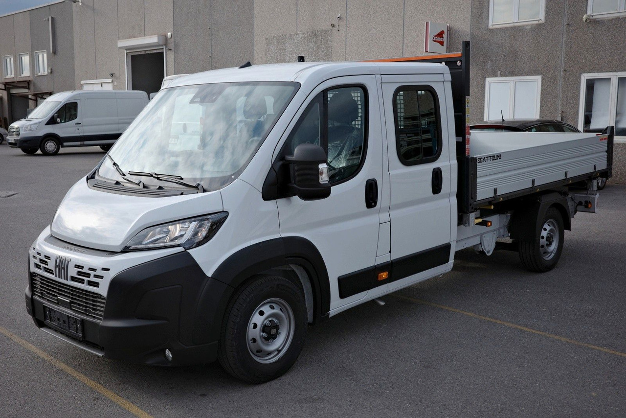 Fiat Ducato 35H Cabinato L4 DoKa 3-Seiten-Kipper 140 - Véhicule utilitaire benne, Utilitaire double cabine: photos 1 Fiat Ducato 35H Cabinato L4 DoKa 3-Seiten-Kipper 140 - Véhicule utilitaire benne, Utilitaire double cabine: photos 1