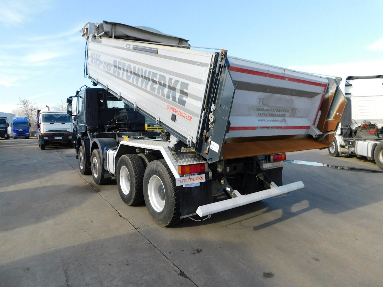 Iveco Ad 340t - Camion benne: photos 4 Iveco Ad 340t - Camion benne: photos 4