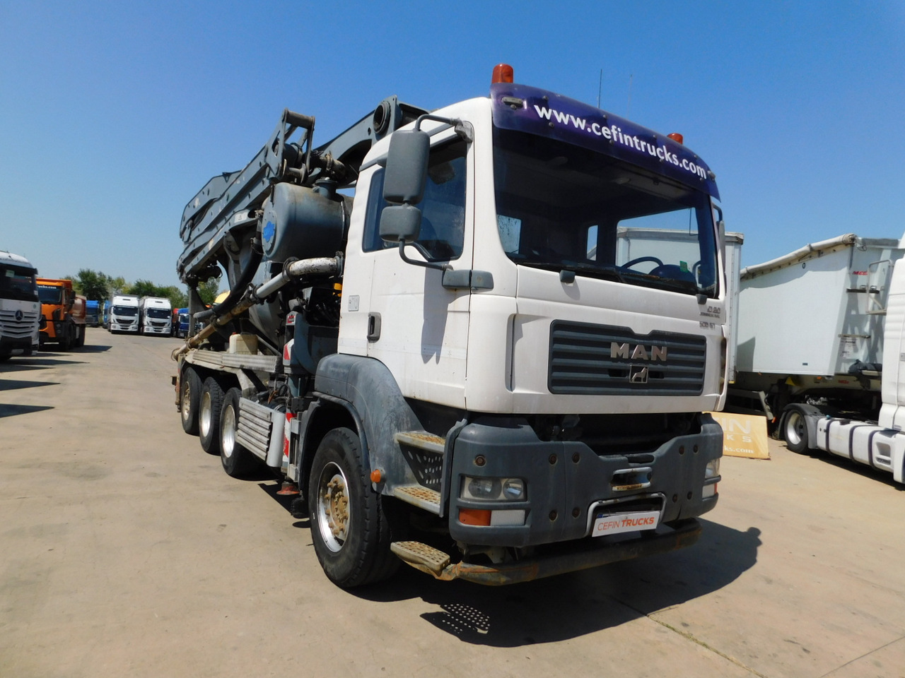 Man Tga 35390 - Camion malaxeur: photos 2 Man Tga 35390 - Camion malaxeur: photos 2