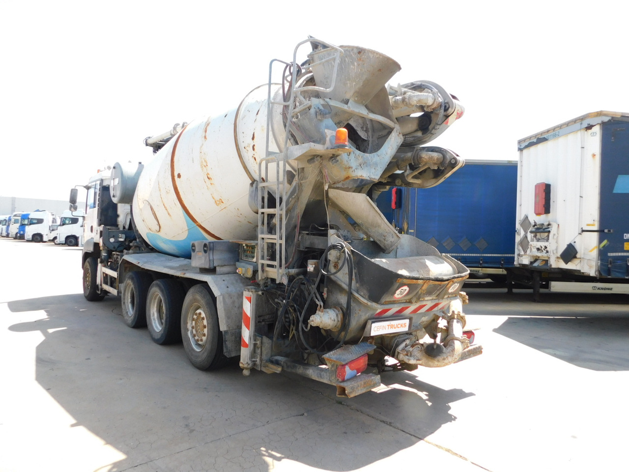 Man Tga 35390 - Camion malaxeur: photos 4 Man Tga 35390 - Camion malaxeur: photos 4