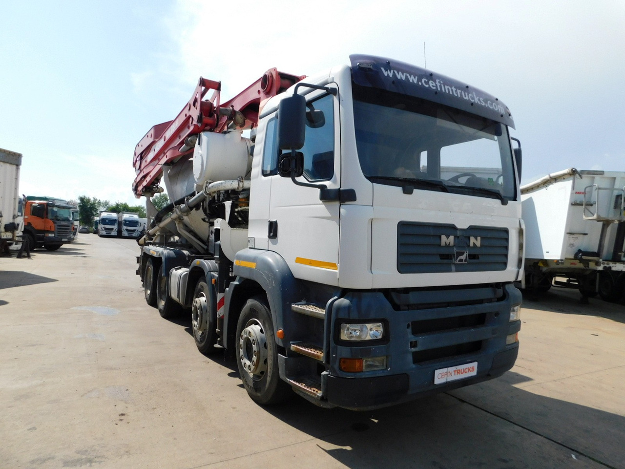 Man Tga 35410 - Camion malaxeur: photos 2 Man Tga 35410 - Camion malaxeur: photos 2