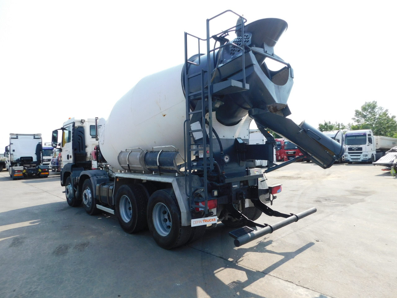 Man Tgs 32400 - Camion malaxeur: photos 4 Man Tgs 32400 - Camion malaxeur: photos 4