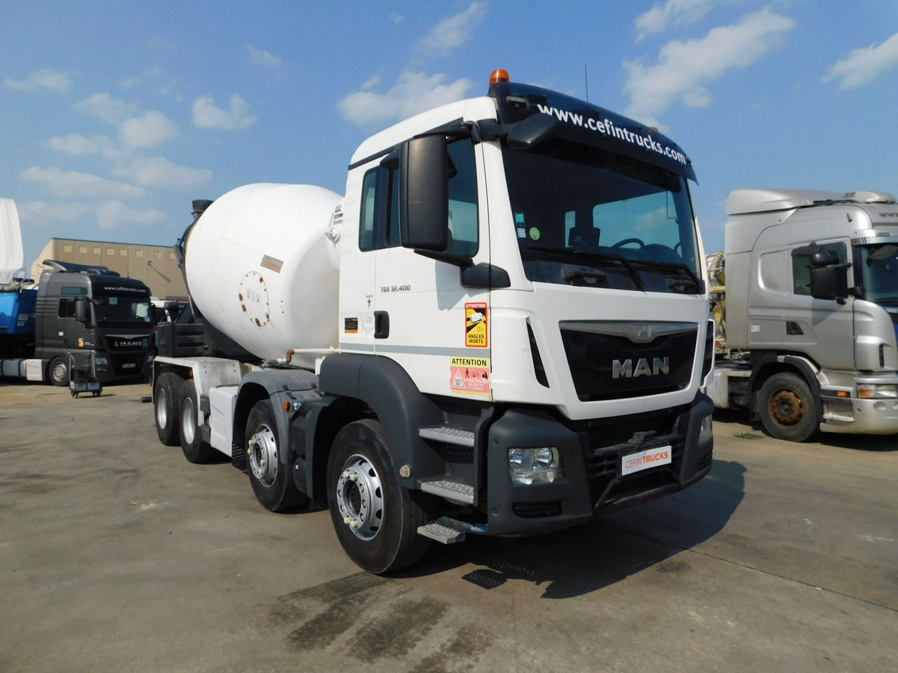 Man Tgs 32400 - Camion malaxeur: photos 2 Man Tgs 32400 - Camion malaxeur: photos 2