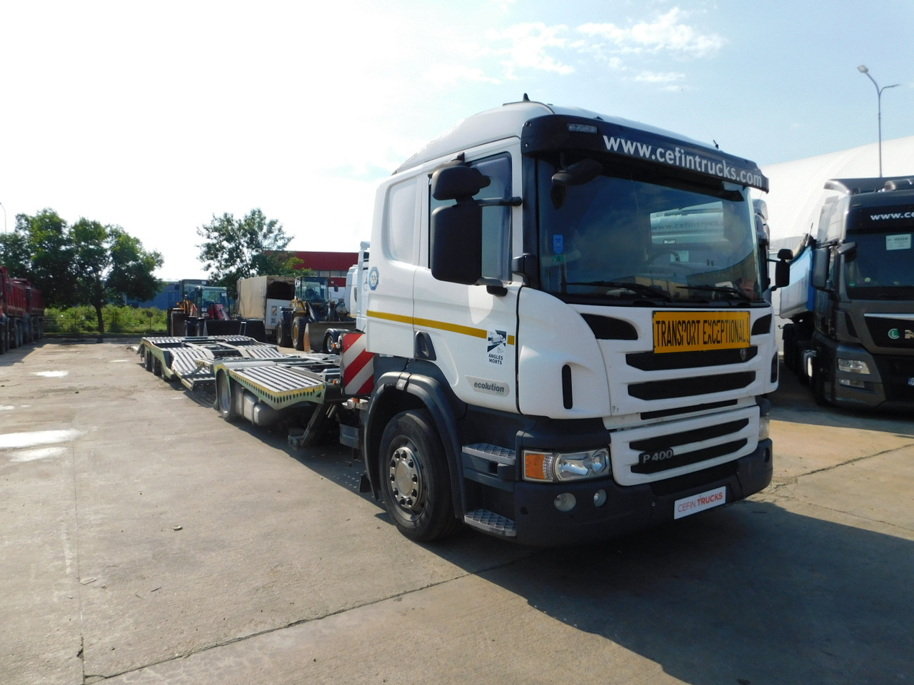 Scania Lb 4x2 - Camion porte-voitures: photos 2 Scania Lb 4x2 - Camion porte-voitures: photos 2