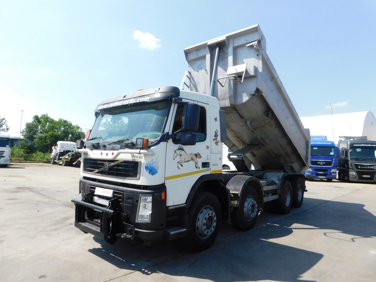 Volvo Fm 12 - Camion benne: photos 1 Volvo Fm 12 - Camion benne: photos 1