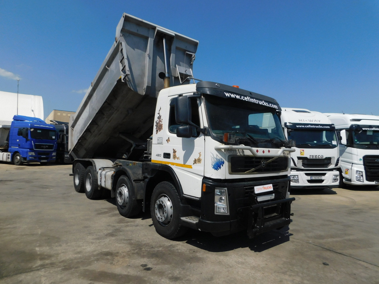 Volvo Fm 12 - Camion benne: photos 2 Volvo Fm 12 - Camion benne: photos 2