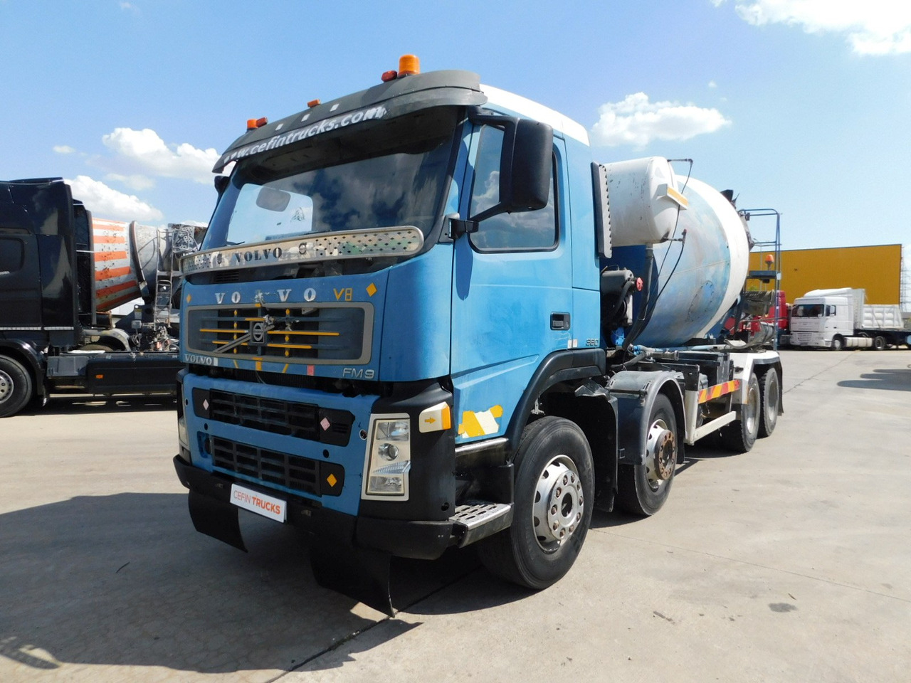 Volvo Fm9 380 - Camion malaxeur: photos 1 Volvo Fm9 380 - Camion malaxeur: photos 1