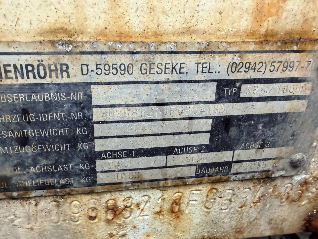 688/18000 688/18000 - Remorque porte-engin surbaissée: photos 3 688/18000 688/18000 - Remorque porte-engin surbaissée: photos 3