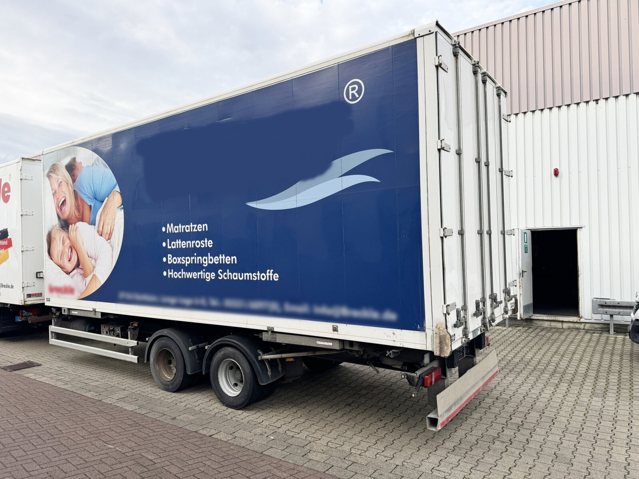 Ackermann Z-EAF 19-7,8/100TZ Z-EAF 19-7,8/100TZ, Verzinkt - Remorque fourgon: photos 5 Ackermann Z-EAF 19-7,8/100TZ Z-EAF 19-7,8/100TZ, Verzinkt - Remorque fourgon: photos 5