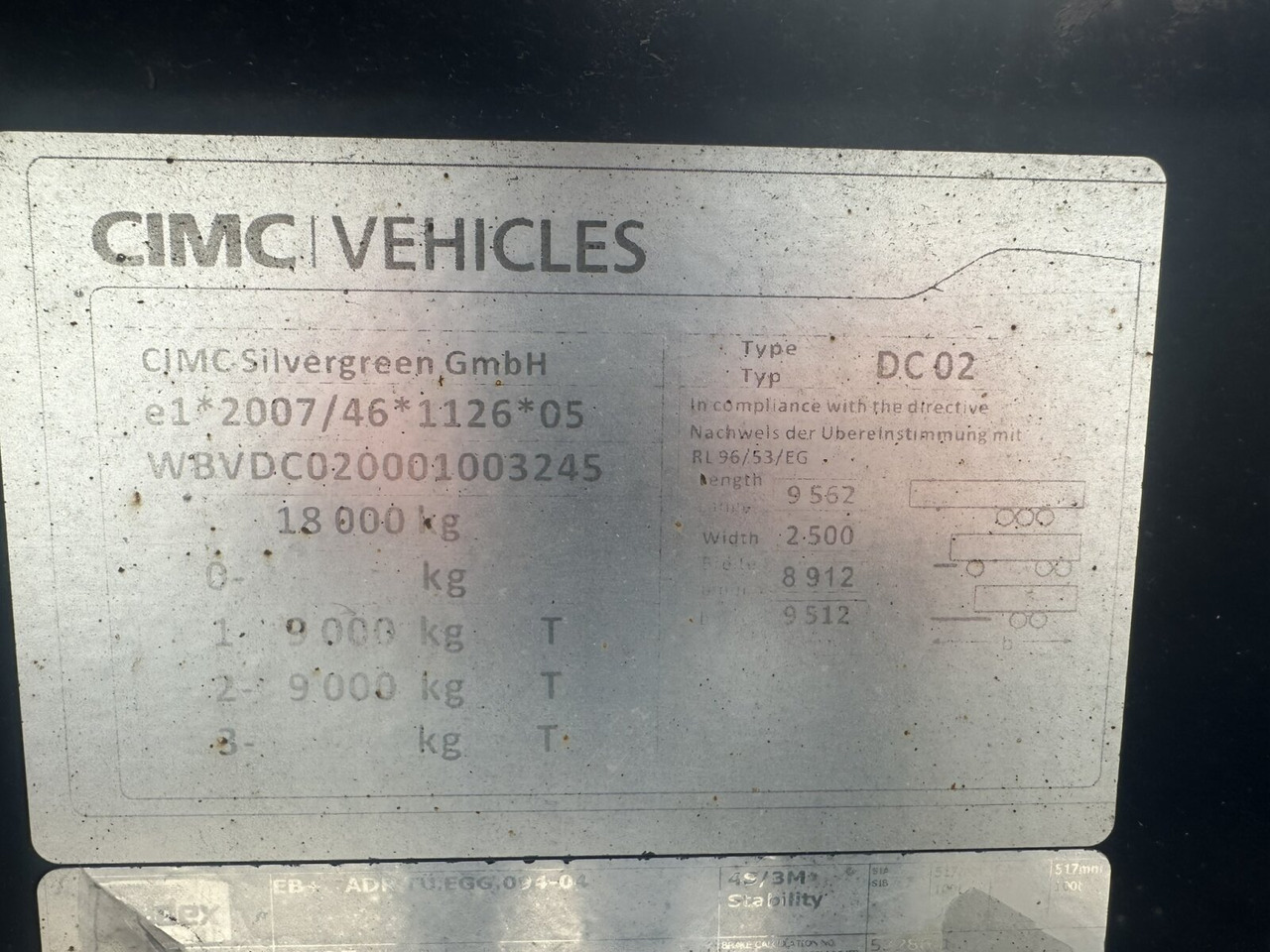 CIMC DC02 BDF-Anhänger CIMC DC02 BDF-Anhänger - Remorque porte-conteneur/ Caisse mobile: photos 2 CIMC DC02 BDF-Anhänger CIMC DC02 BDF-Anhänger - Remorque porte-conteneur/ Caisse mobile: photos 2