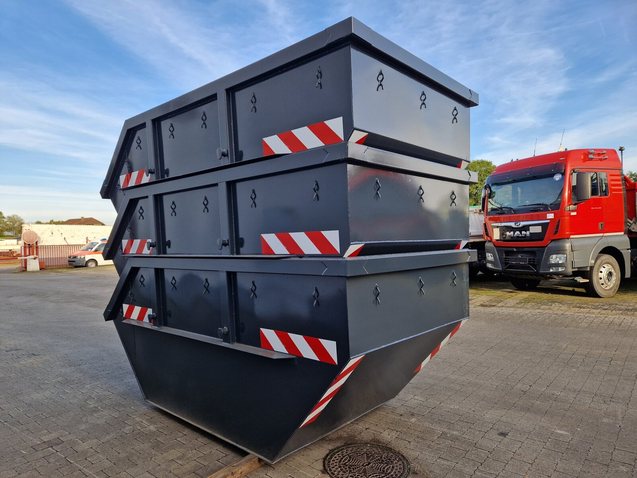 EACA 135.20 T FUCHS EACA 135.20 T, Absetzanhänger für 1 Mulde - Remorque ampliroll/ Multibenne: photos 4 EACA 135.20 T FUCHS EACA 135.20 T, Absetzanhänger für 1 Mulde - Remorque ampliroll/ Multibenne: photos 4