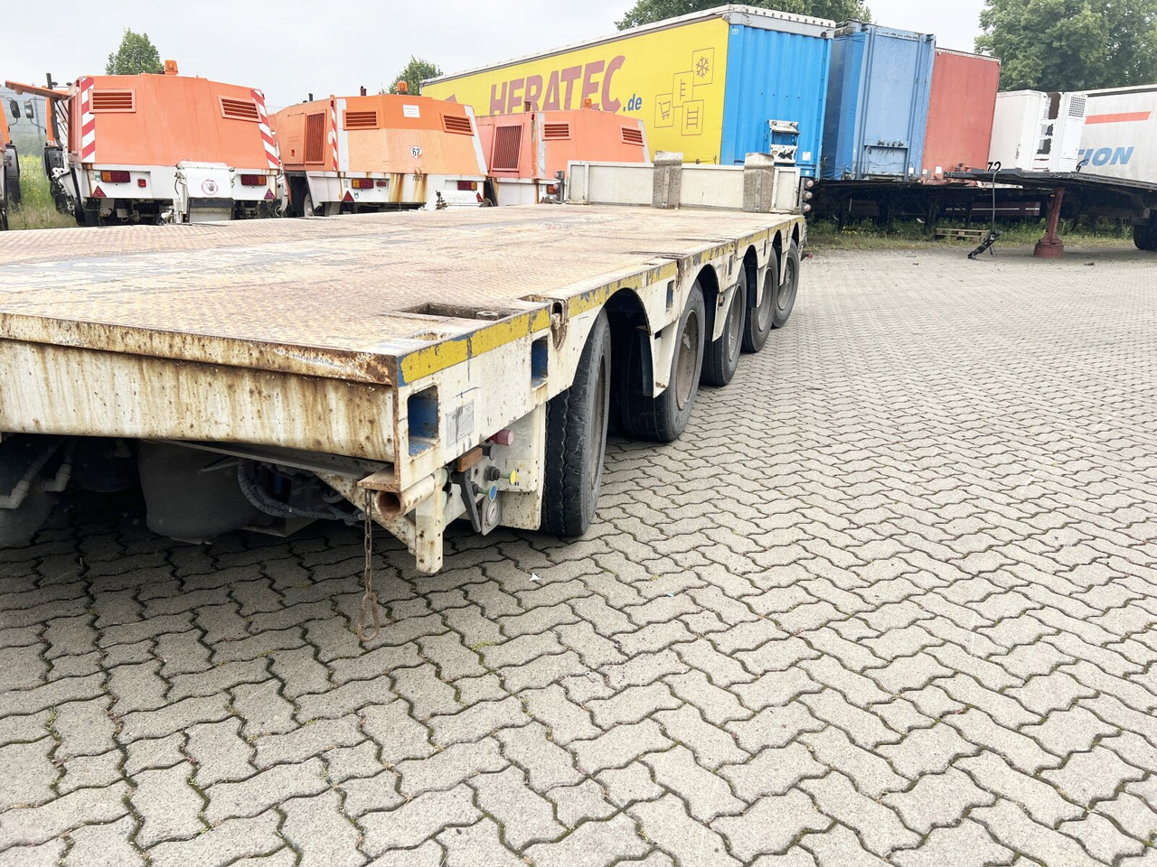 ES-GE 5.SOU-25-50.3N 5.SOU-25-50.3N, Teleskopierbar - Semi-remorque surbaissé: photos 4 ES-GE 5.SOU-25-50.3N 5.SOU-25-50.3N, Teleskopierbar - Semi-remorque surbaissé: photos 4
