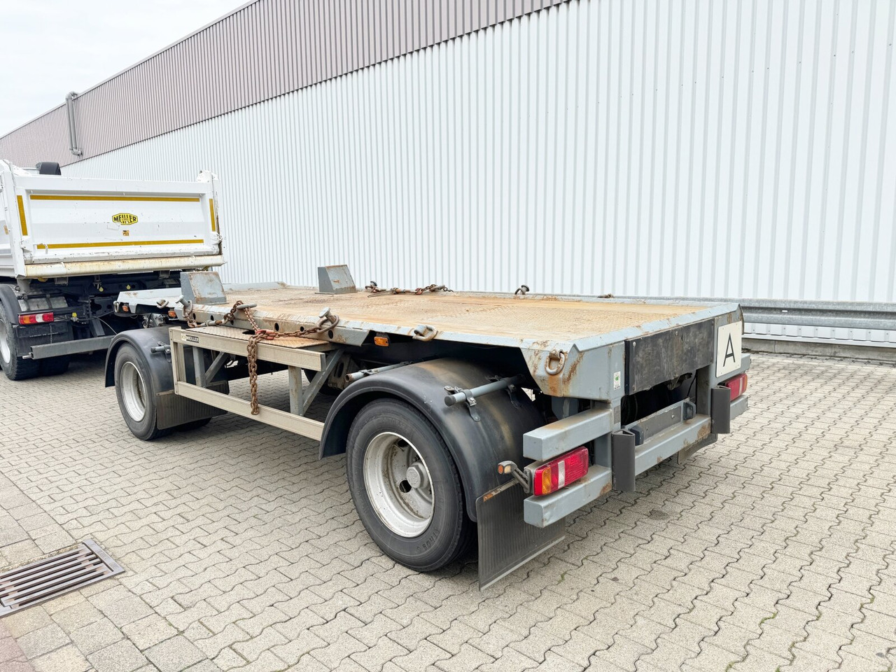 HKM A 18 ZB 3,4 A 18 ZB 3,4 Absetzanhänger - Remorque porte-conteneur/ Caisse mobile: photos 4 HKM A 18 ZB 3,4 A 18 ZB 3,4 Absetzanhänger - Remorque porte-conteneur/ Caisse mobile: photos 4