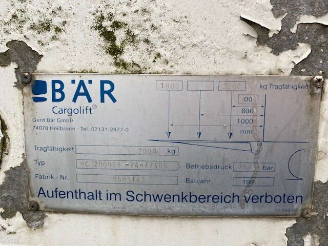 KA 18 - Remorque frigorifique: photos 5 KA 18 - Remorque frigorifique: photos 5