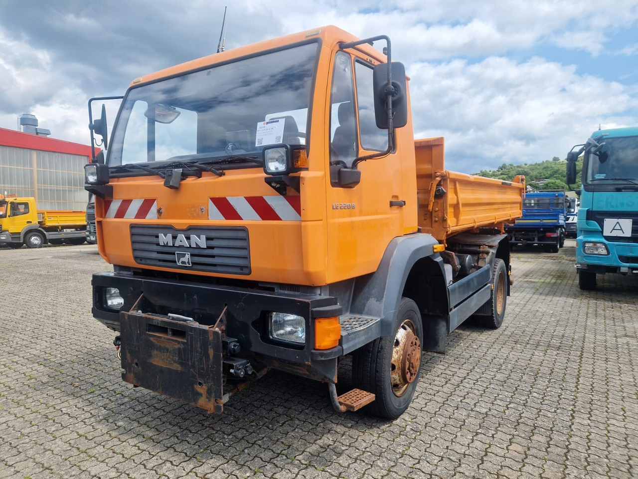 MAN 14.225 LAK 4x4 BB 14.225 LAK 4x4 BB, Winterdienstausstattung - Camion benne: photos 1 MAN 14.225 LAK 4x4 BB 14.225 LAK 4x4 BB, Winterdienstausstattung - Camion benne: photos 1