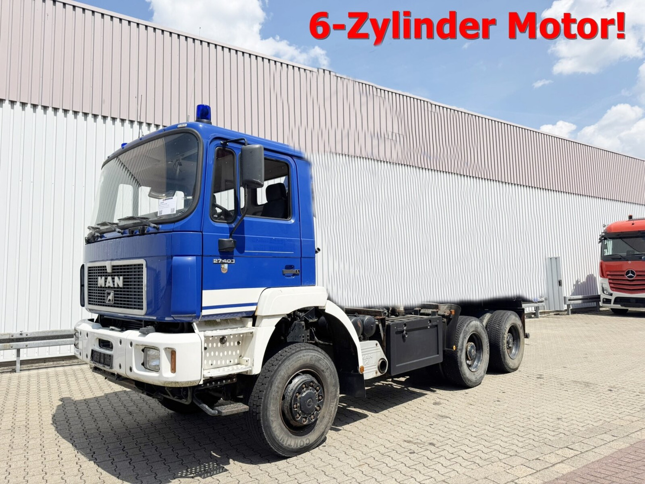 MAN 27.403 6x6 BB 27.403 6x6 BB, EX-THW - Châssis cabine: photos 1 MAN 27.403 6x6 BB 27.403 6x6 BB, EX-THW - Châssis cabine: photos 1