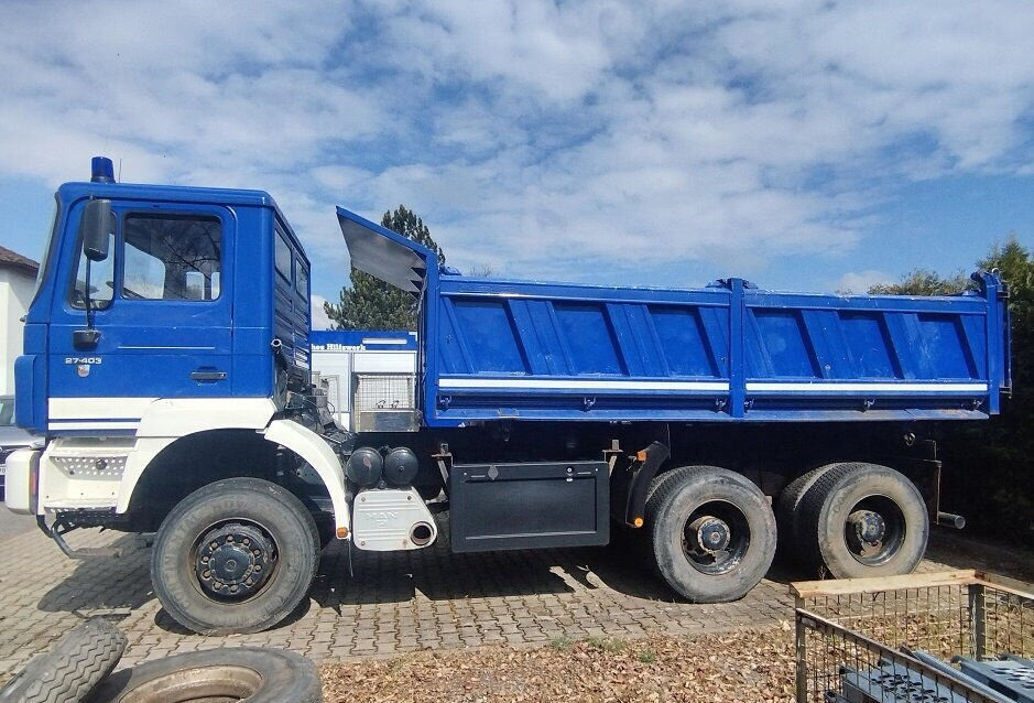 MAN 27.403 6x6 BB 27.403 6x6 BB, EX-THW - Camion benne: photos 2 MAN 27.403 6x6 BB 27.403 6x6 BB, EX-THW - Camion benne: photos 2
