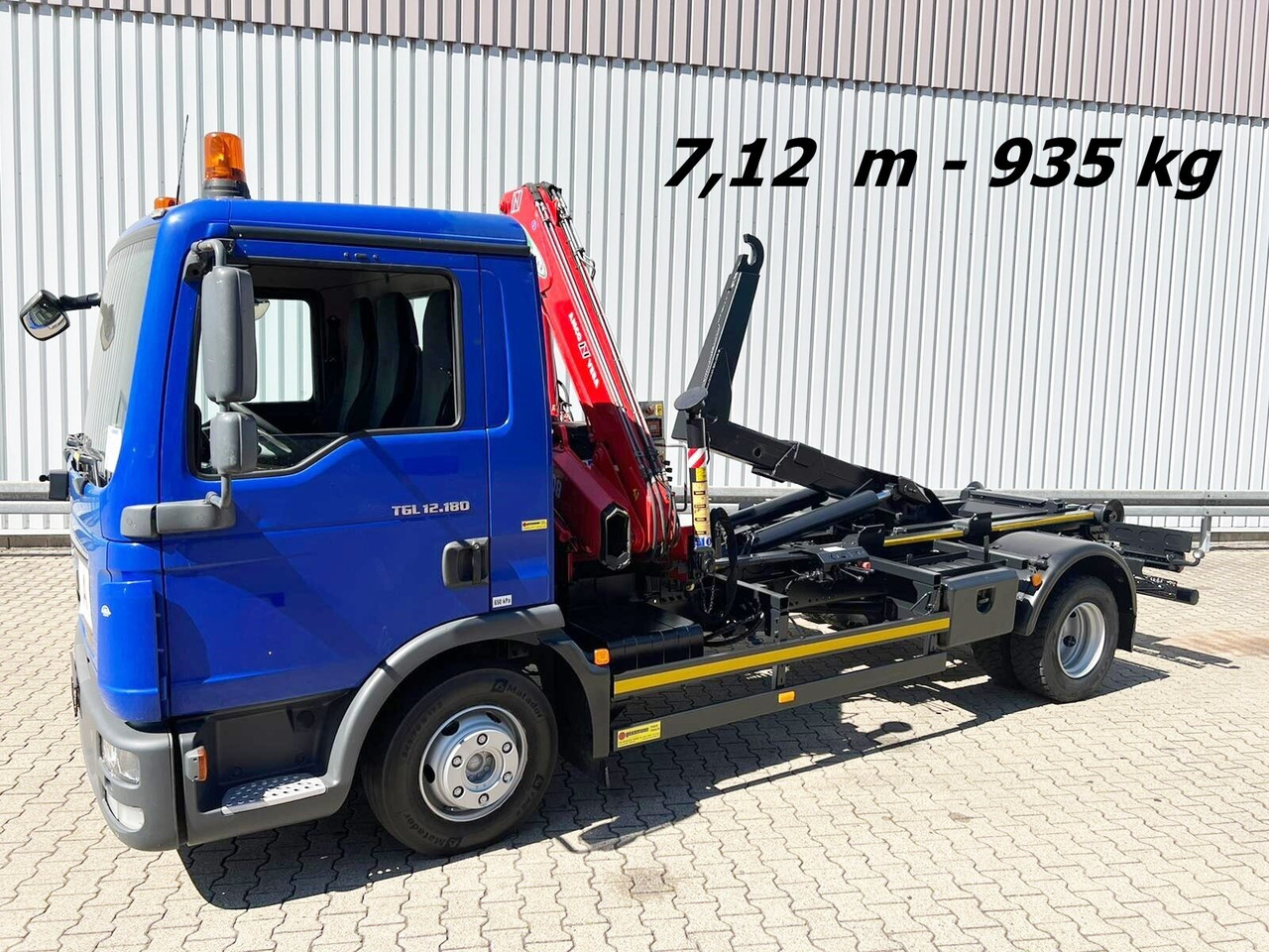 MAN TGL 12.180/210 4x2 BB TGL 12.180/210 4x2 BB, City-Abroller, Kran AMCO VEBA 807N2S - Camion ampliroll, Camion grue: photos 1 MAN TGL 12.180/210 4x2 BB TGL 12.180/210 4x2 BB, City-Abroller, Kran AMCO VEBA 807N2S - Camion ampliroll, Camion grue: photos 1