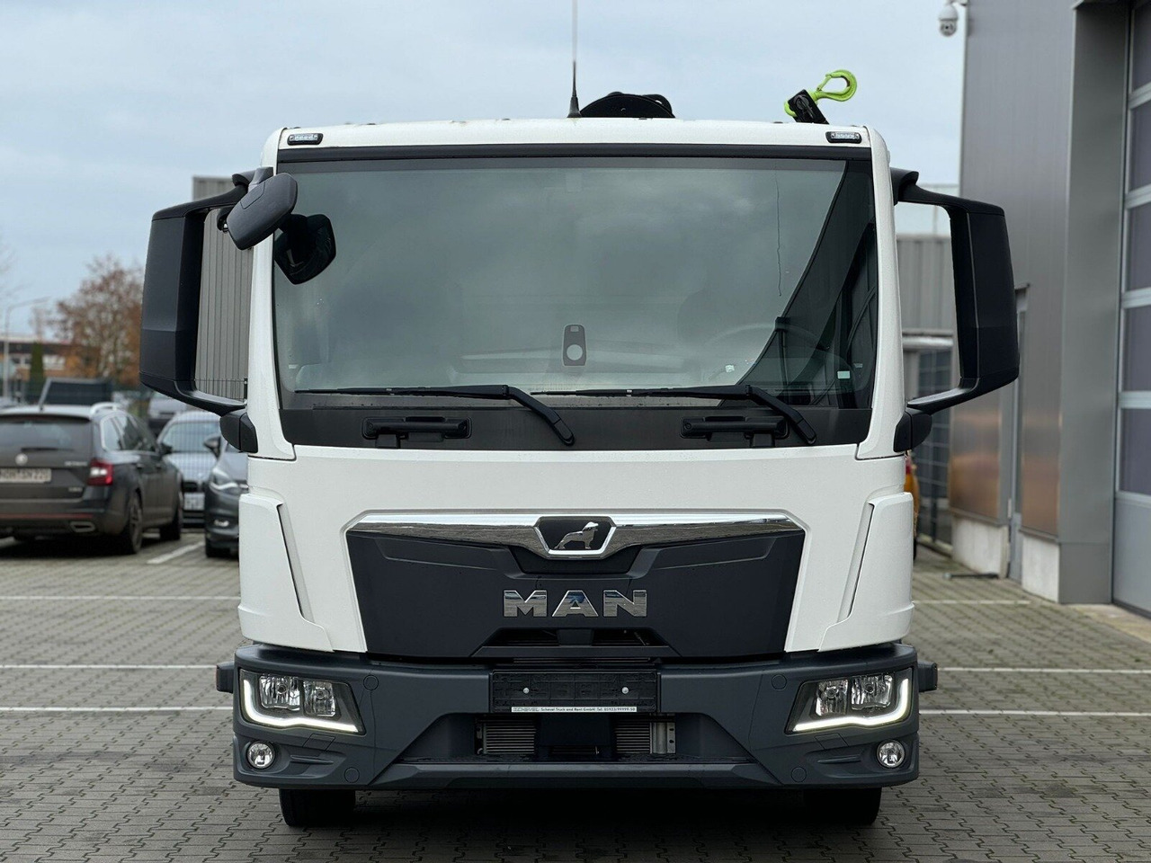MAN TGL 12.190 4x2 BL TGL 12.190 4x2 BL mit Kran Hiab Hiduo 072DS-4 - Camion grue: photos 2 MAN TGL 12.190 4x2 BL TGL 12.190 4x2 BL mit Kran Hiab Hiduo 072DS-4 - Camion grue: photos 2