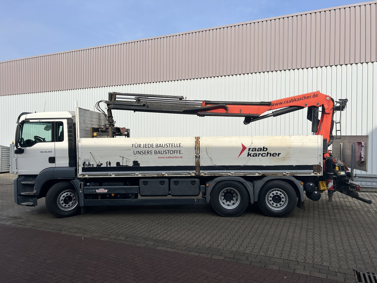 Camion grue MAN TGS 26.400 6x2-4 LL TGS 26.400 6x2-4 LL, Navi, Lenk-/Liftachse, Heckkran Palfinger PK20001-K B, Funk: photos 10 Camion grue MAN TGS 26.400 6x2-4 LL TGS 26.400 6x2-4 LL, Navi, Lenk-/Liftachse, Heckkran Palfinger PK20001-K B, Funk: photos 10